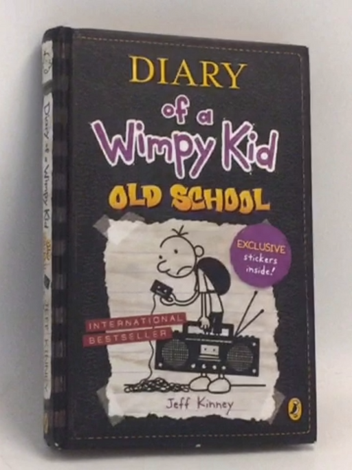 Diary of a Wimpy Kid: Old School - Hardcover - Jeff Kinney;
