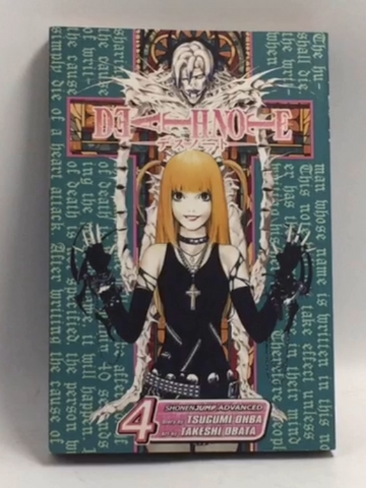 Death Note, Vol. 4 - Tsugumi Ohba; Takeshi Obata; 