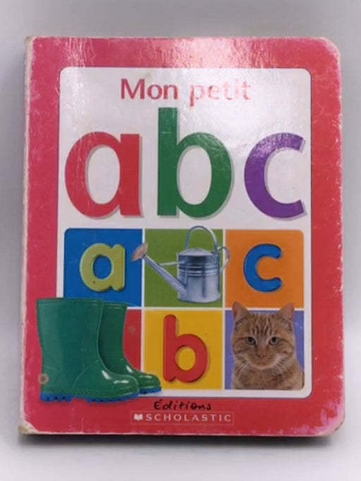 Mon petit ABC - Boardbook - Chez Picthall; 