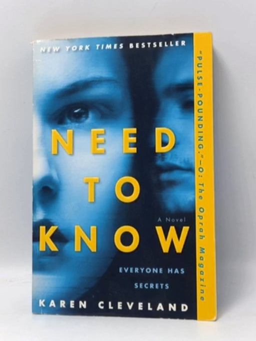 Need to Know - Karen Cleveland; 