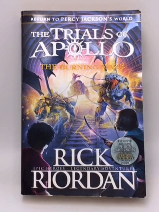 Burning Maze (the Trials of Apollo Book 3) The - Rick Riordan; 