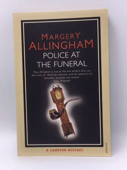 Police At the Funeral - Margery Allingham; 