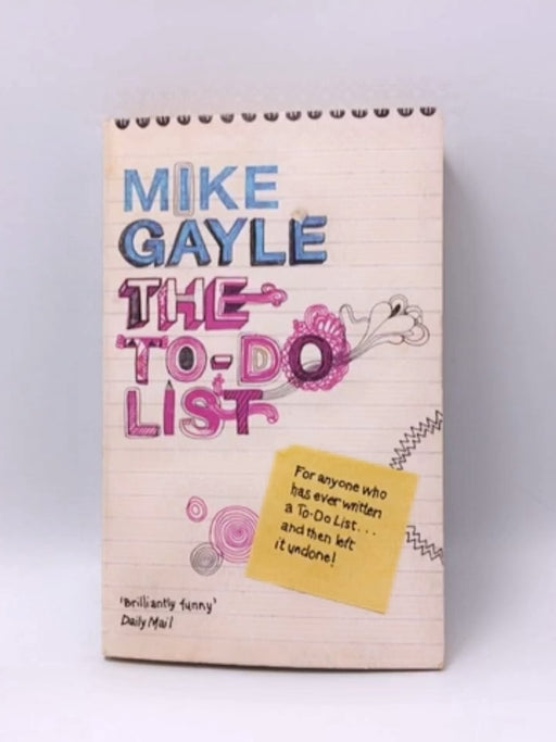 The To Do List - Mike Gayle