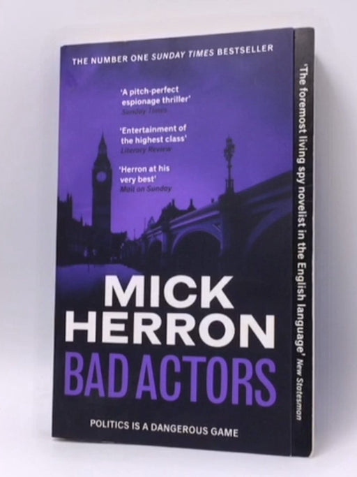 Bad Actors - Mick Herron; 