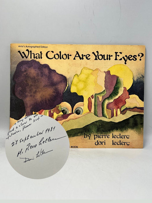 What Color Are Your Eyes? (Signed Edition) -  Marc D'Or Books; Pierre Leclerc; Dori Leclerc