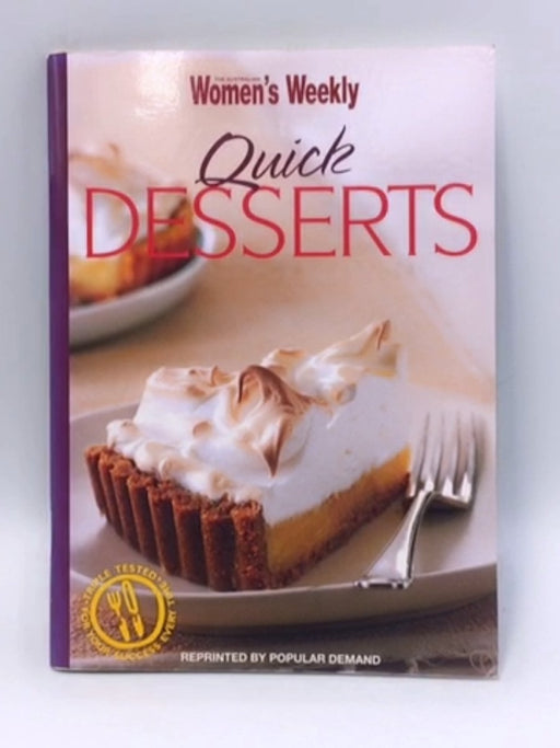 Quick Desserts ( " Australian Women's Weekly " Mini) - The Australian Women's Weekly; 