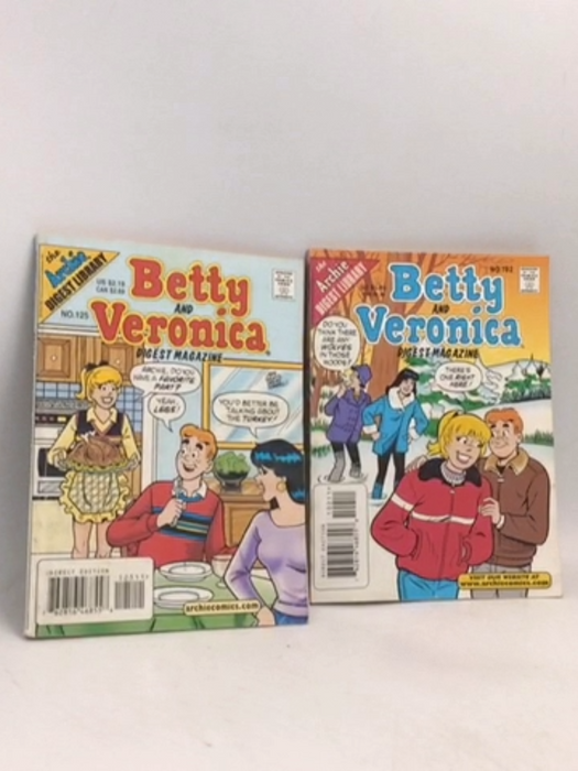 Archie Comics: Betty and Veronica No.125 & 102 - Archie Digest Library