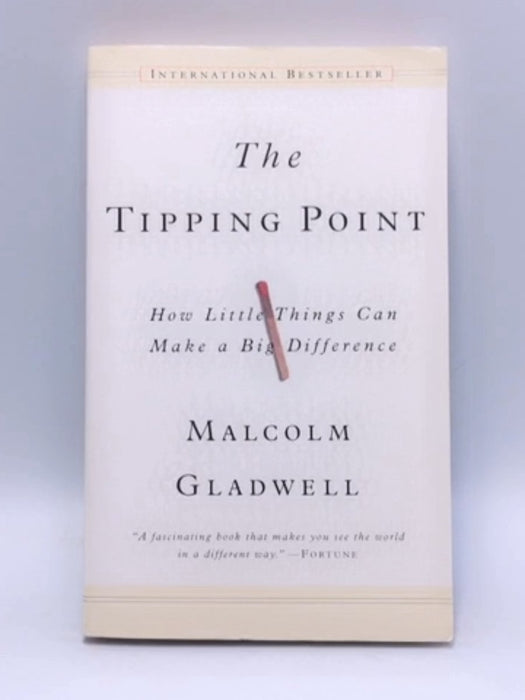 The Tipping Point - Malcolm Gladwell