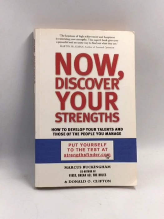 Now, Discover Your Strengths - Marcus Buckingham