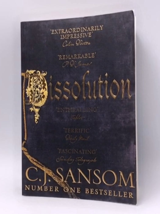 Dissolution - Matthew Shardlake #1 - C. J. Sansom; 