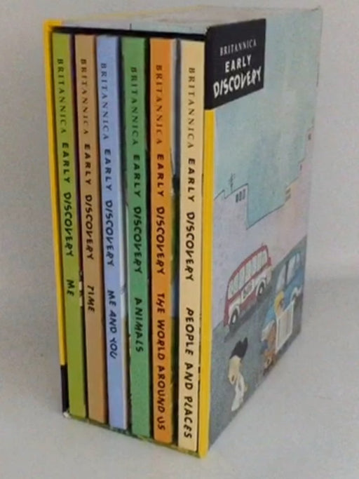 Britannica Early Discovery The World Around Us- Hardcover (Box set) - Britannica Early Discovery 