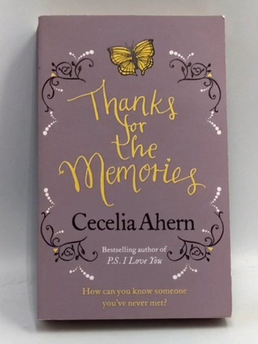 Thanks for the Memories - Cecelia Ahern