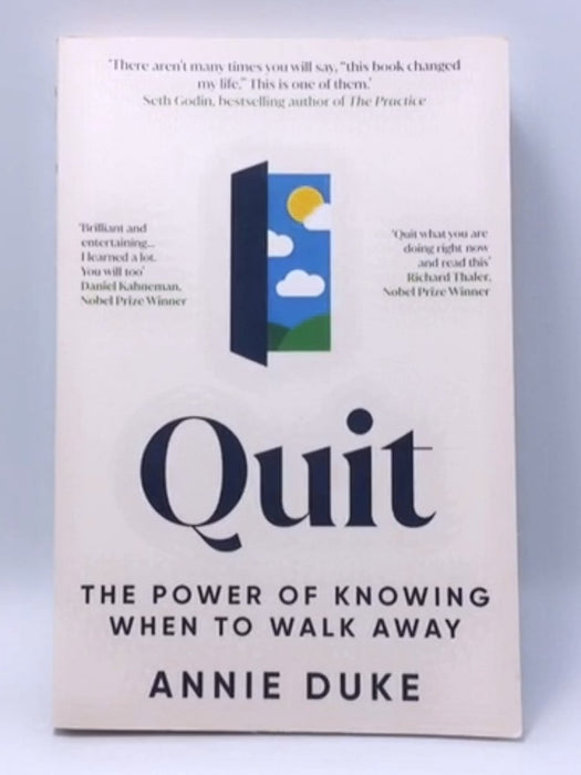 Quit - Annie Duke; 