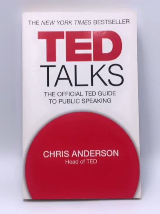 TED Talks - Chris Anderson; 