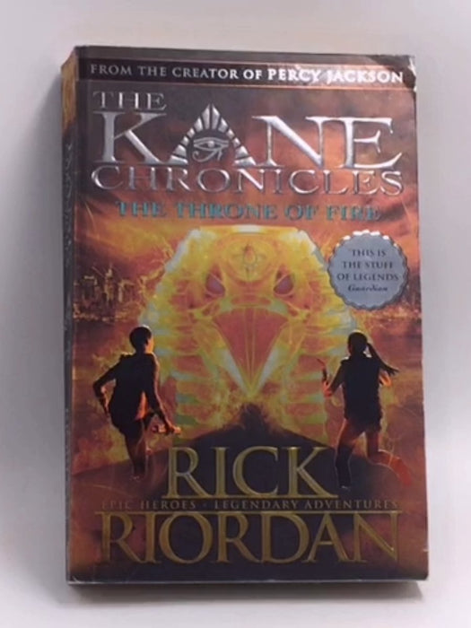 The Kane Chronicles: The Throne of Fire - Rick Riordan