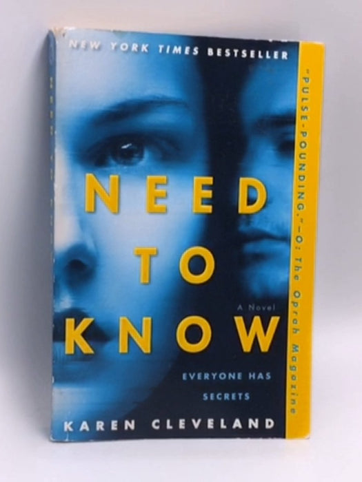 Need to Know - Karen Cleveland; 