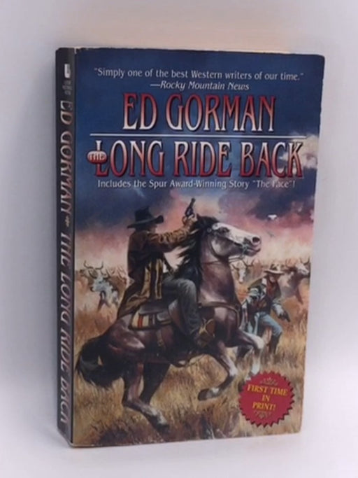 The Long Ride Back - Edward Gorman; 