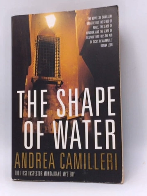 The Shape of Water - Andrea Camilleri; 