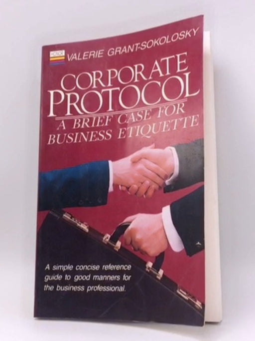 Corporate Protocol - Valerie Grant-Sokolosky; 