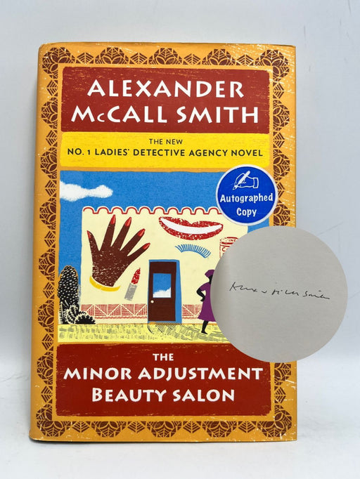 The Minor Adjustment Beauty Salon - hardcover - Alexander McCall Smith; 
