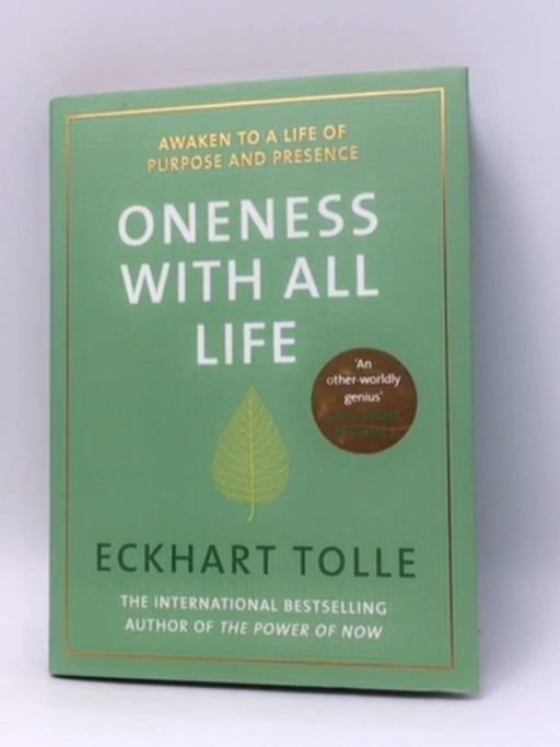 Oneness with All Life - Hardcover - Eckhart Tolle; 