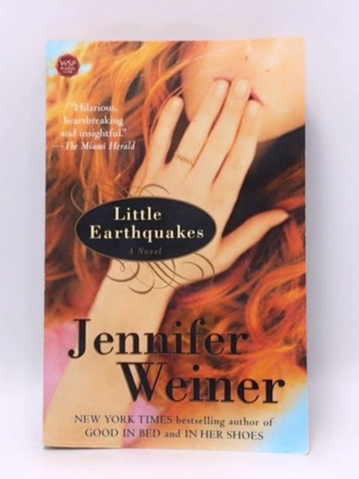 Little Earthquakes - Jennifer Weiner; 
