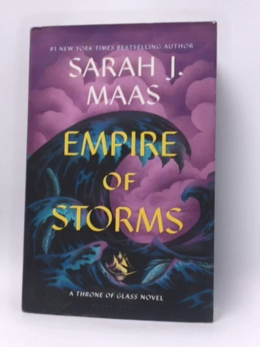 Empire of Storms- (Hardcover) - Sarah J. Maas; 