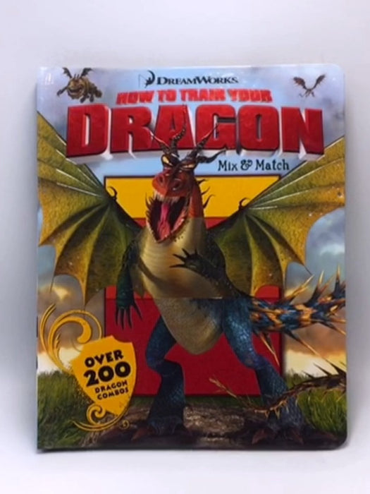 How to Train Your Dragon Mix & Match- Hardcover  - David Roe; Dreamworks; 