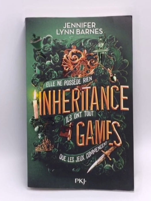 Inheritance games- FRENCH - Jennifer Lynn Barnes; 