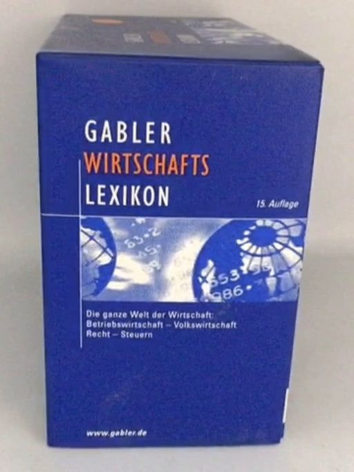 Gabler Wirtschaftslexikon - Staff of Gabler;