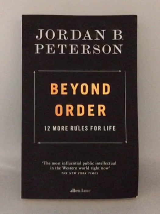 Beyond Order - Jordan B. Peterson; 