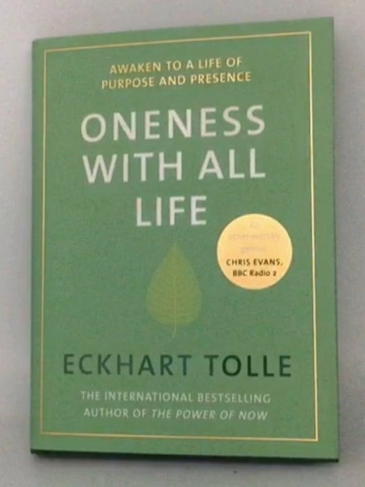Oneness with All Life - Hardcover - Eckhart Tolle; 