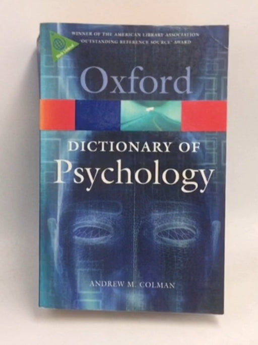 A Dictionary of Psychology - Andrew M. Colman