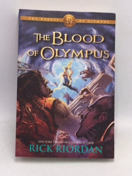 The Blood of Olympus - Rick Riordan; 