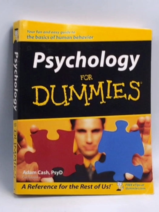 Psychology for Dummies   - Adam Cash