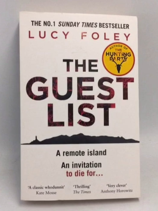 The Guest List - Lucy Foley; 