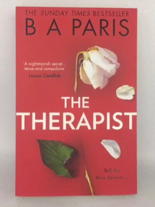 The Therapist - B A. Paris; 