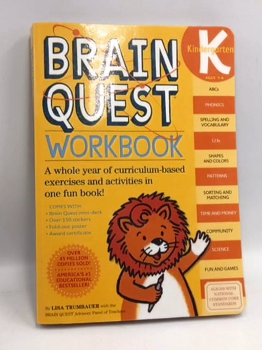Brain Quest Workbook: Kindergarten - Lisa Trumbauer