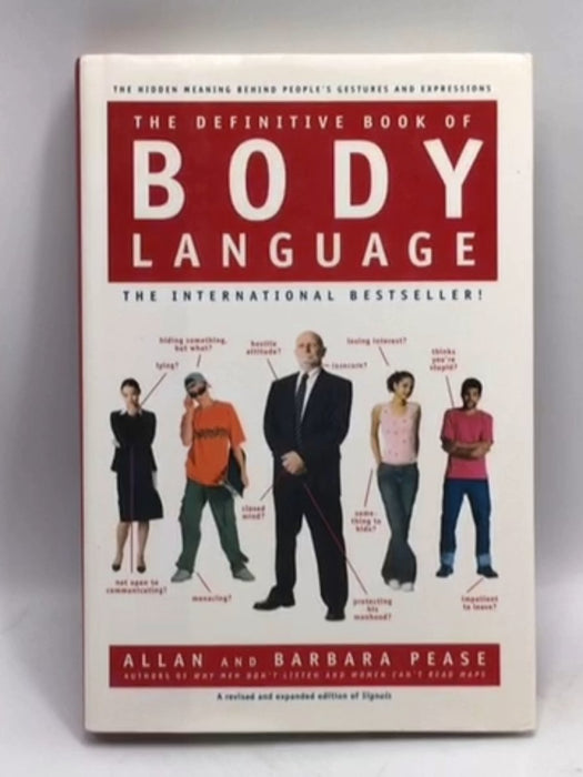 The Definitive Book of Body Language- Hardcover  - Barbara Pease; Allan Pease; 