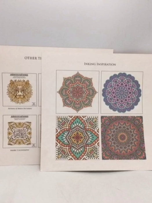 Stress Relieving Colouring Projects - Mandala Patterns - Blissful Escape