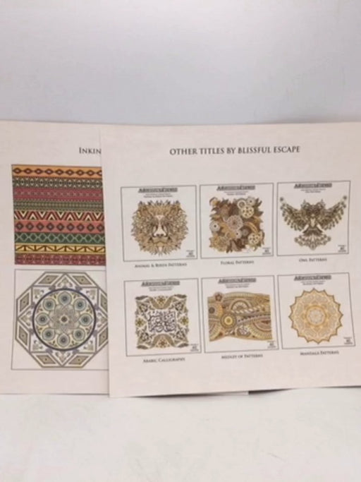 Stress Relieving Colouring Projects - Medley of Patterns - Blissful Escape