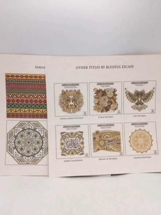 Stress Relieving Colouring Projects - Medley of Patterns - Blissful Escape