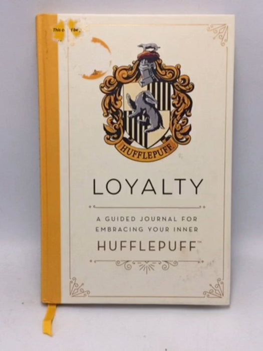 Harry Potter: Loyalty: A Guided Journal for Embracing Your Inner Hufflepuff - Insight Editions