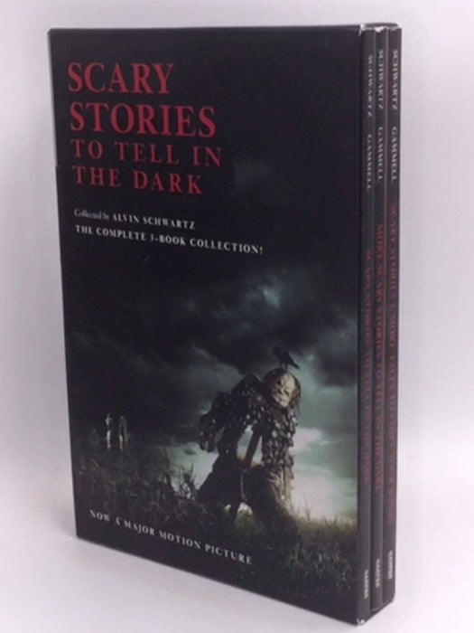 Scary Stories 3-Book Box Set Movie Tie-in Edition - Alvin Schwartz