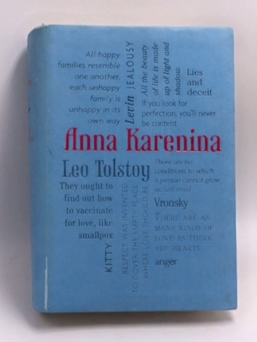 Anna Karenina (Word Cloud Classics) - Leo Tolstoy; 