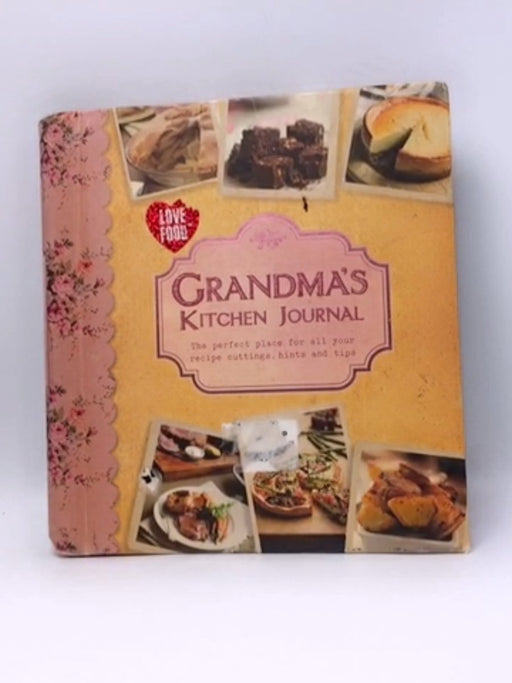 Grandma's Kitchen Journal - Hardcover - Fiona Biggs