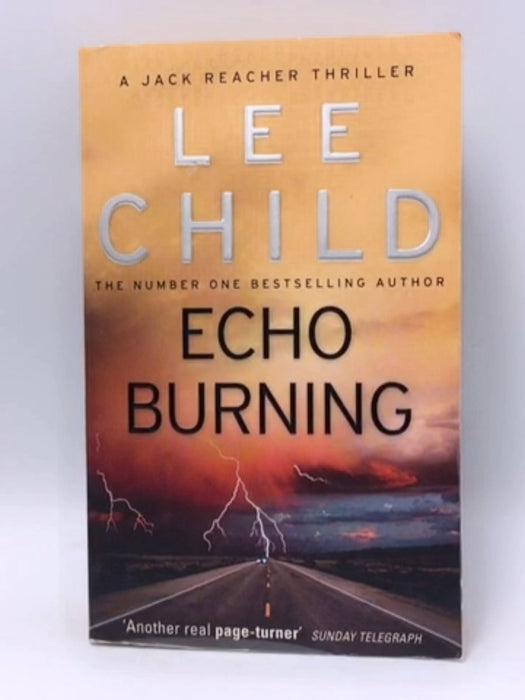 Echo Burning - Lee Child; 