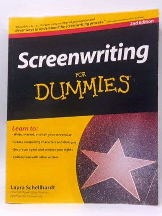 Screenwriting For Dummies - Laura Schellhardt; 