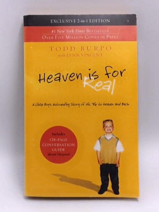 Heaven is for Real / Conversation Guide about Heaven - Todd Burpo ,  Lynn Vincent