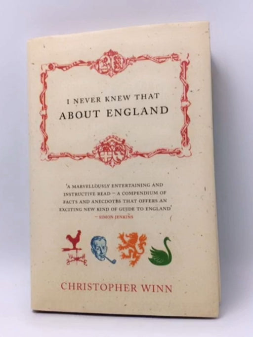 I Never Knew that about England - Hardcover - Christopher Winn; 
